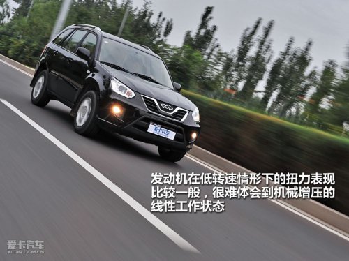 2010款；奇瑞；瑞虎；1.6S；机械增压