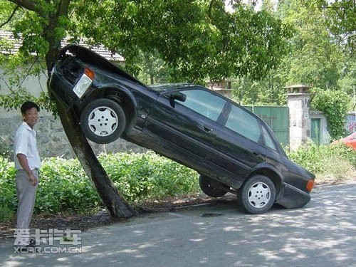 搞笑停车方式