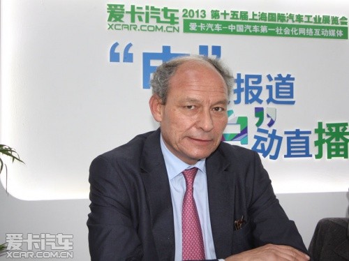 2013上海车展 专访DS全球首席执行官鹏飞