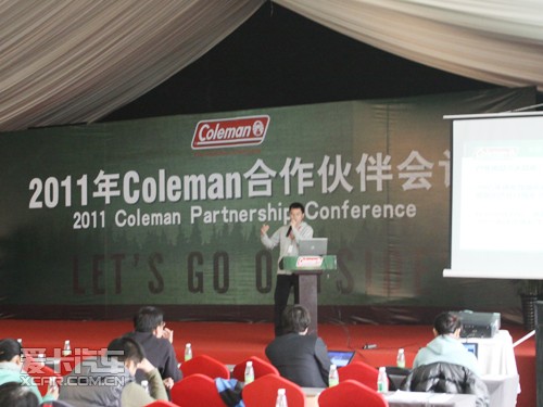 COLEMAN2011新品发布会
